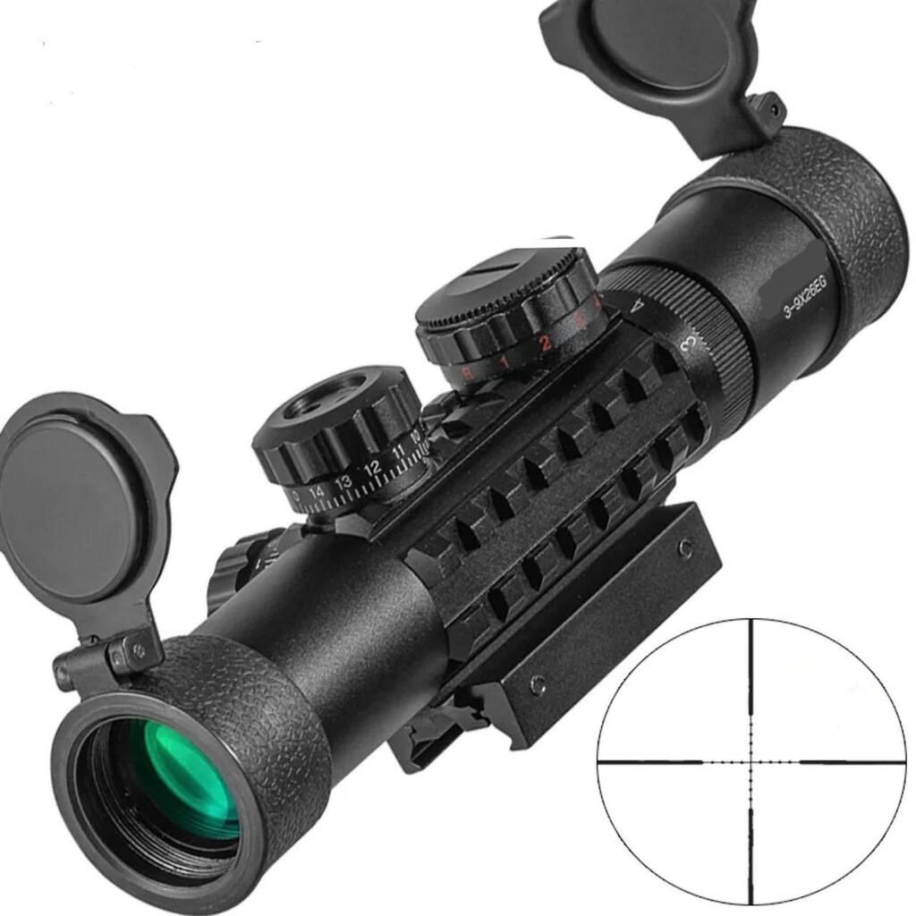 Nikula C3-9X26eg Raylı Çift Işıklı Tüfek Dürbünü 11mm/22mm