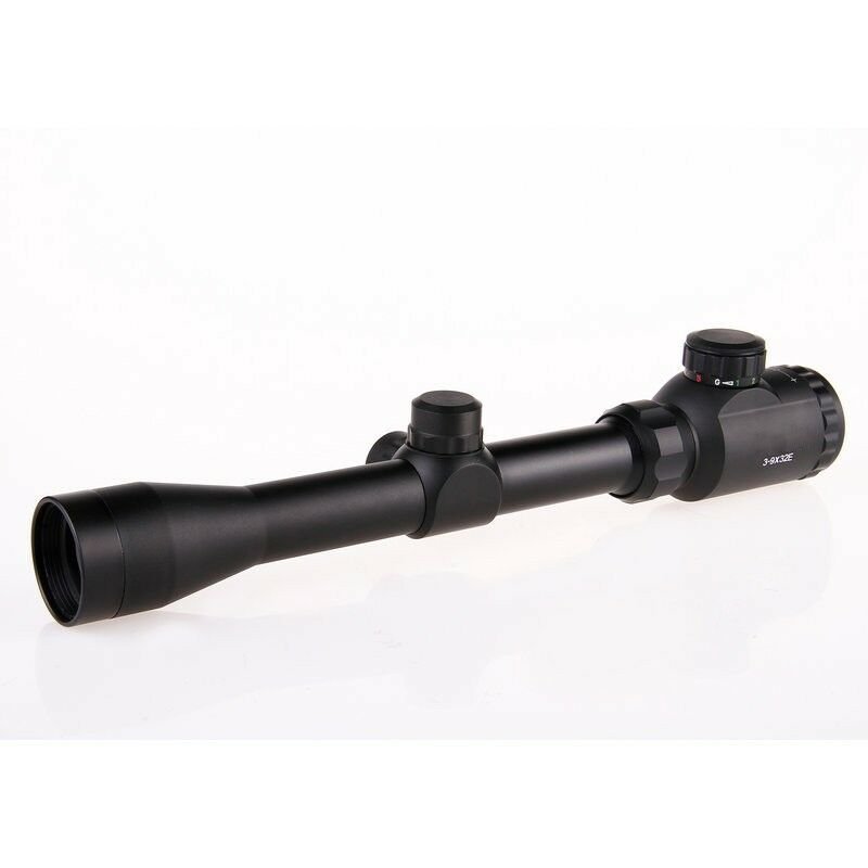 Spike 3-9x32E Zoomlu Av Tüfeği Dürbünü Tüfek Çift Işık Kaynaklı