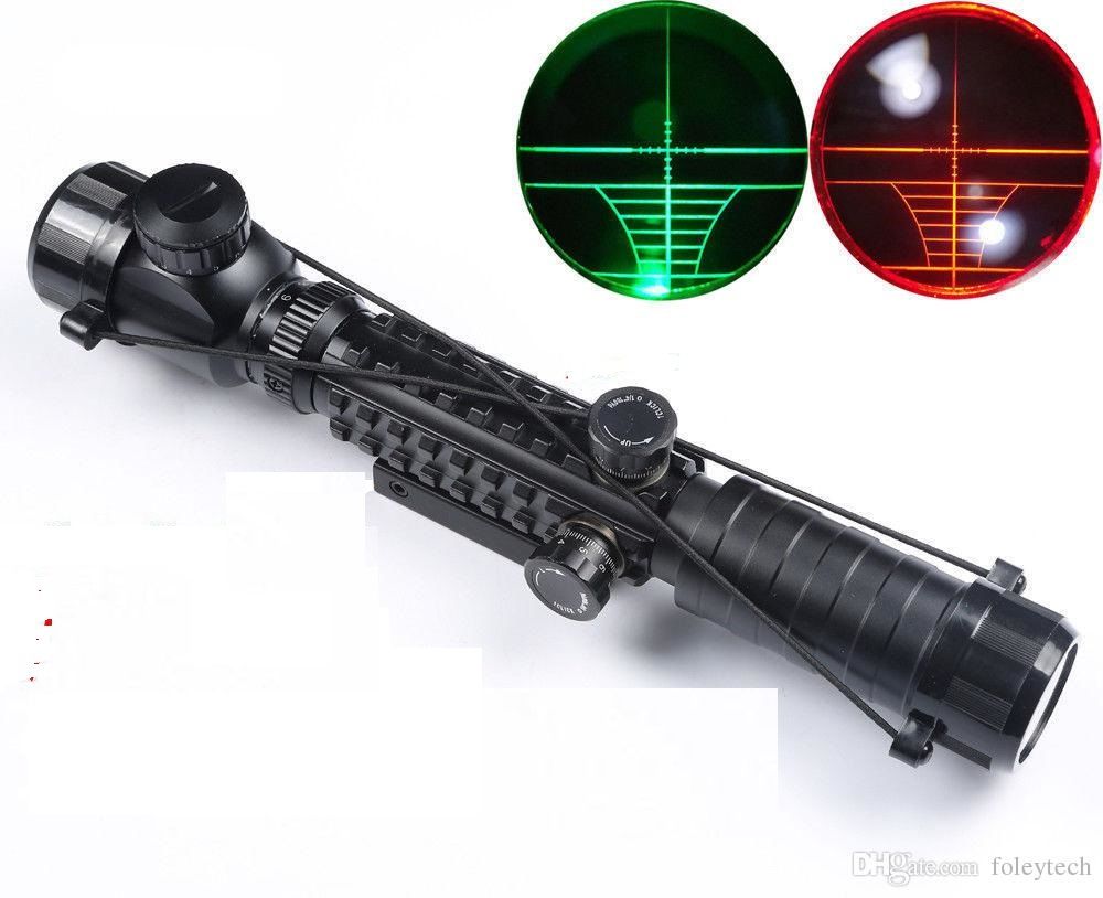 Spike 3-9x32EG Zoomlu Av Tüfeği Dürbünü Tüfek Çift Işık Kaynaklı
