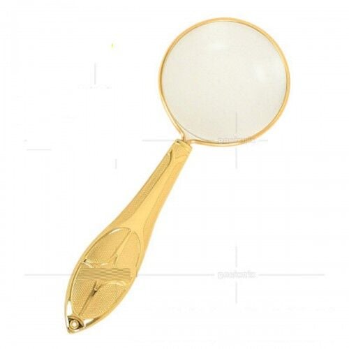 Nikula Altın Renkli 5x-45mm Zarif İşlemeli Özel Tasarım Hediye Büyüteç MG18155-7