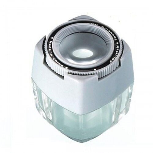 Nikula 8x Odaklamalı Mini Cep Büyüteç MG13100-1 - 42mm Lensli Taşınabilir Model