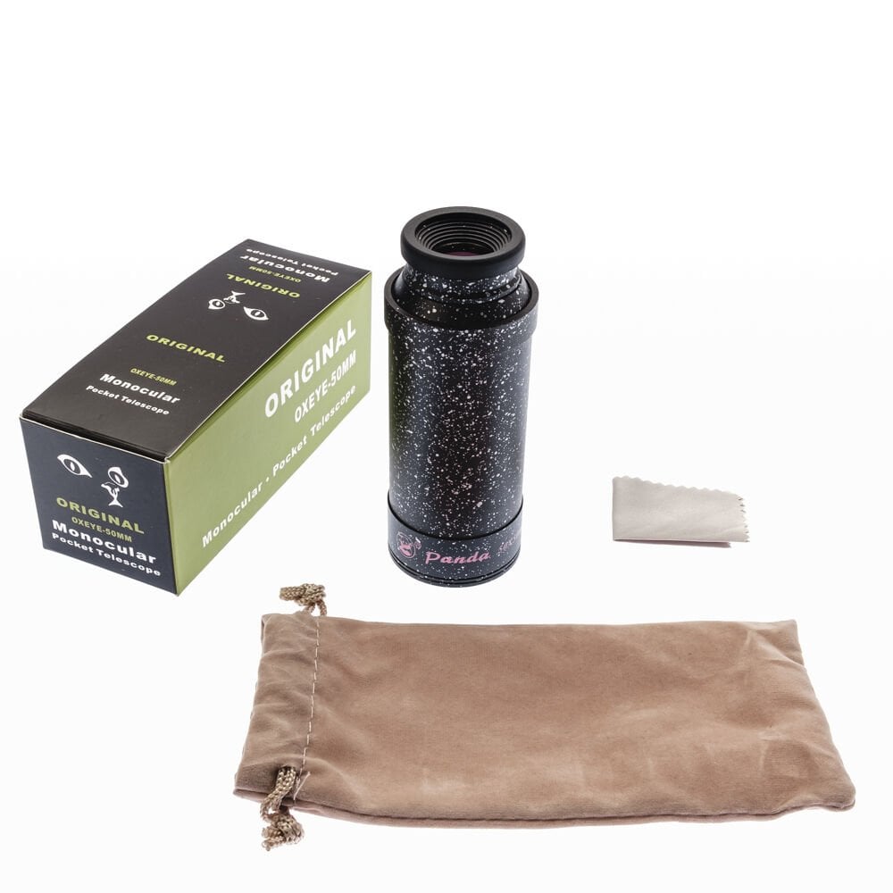 Panda 50x50 Tek Gözlü Korsan El Dürbünü - 1000m/23m - Black Star