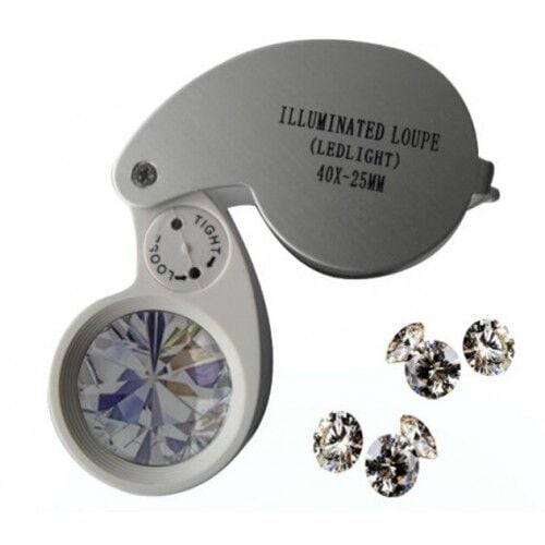 Nikula Mini 40x25mm Takı Büyüteç Cep Büyüteç TLup MG21011