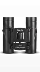 Nikula 100x22 Cepte Taşımalı Kauçuk Kaplama Profesyonel Mini Dürbün - 3000M/30000M