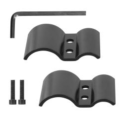 Nikula 2x10mm 31mm Namlu Montaj Klip Taktik El Feneri Torch Sight Lazer Kapsam Kelepçe