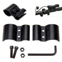 Nikula 2x10mm 31mm Namlu Montaj Klip Taktik El Feneri Torch Sight Lazer Kapsam Kelepçe