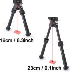 Nikula Super X TAC Picatinny Rail 22 mm Hareketli Bipod