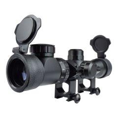 Nikula 2-6x28 Spike Zoomlu Av Tüfeği Dürbünü Tüfek Hedef Çizgili, Çift Işıklı