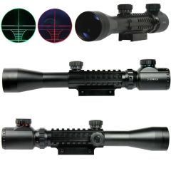 Nikula Spike 3-9x40 Zoomlu Keskin Nişancı Tüfek Dürbünü Kızaklı
