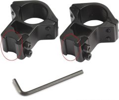 Nikula 25.4mm Dürbün için 11mm Yüksek Havalı Tüfek / Av Tüfeği Ayağı