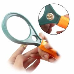 Nikula Optik Cam El Büyüteç | 65 mm Lens | 6X 4X Büyütme | Pusulalı | Çocuklar ve Yetişkinler | MG89075