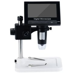 Nikula-1000X 2.0MP USB Dijital Elektronik Mikroskop | 8'' LCD Ekran | VGA Büyüteç | DM4-S