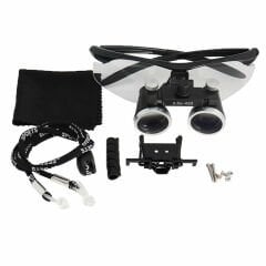 Nikula-3.5x-420mm Diş Cerrahi Gözlük Lens Büyüteç | Taşıma Çantalı