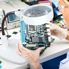 Nikula Masaüstü 10X LED Işıklı Büyüteç Okuma El Sanatları Onarım Büyüteç 7765