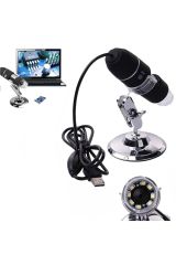 Nikula 1600X USB Dijital Mikroskop Kamera Endoskop 8 LED Büyüteç Metal Standlı