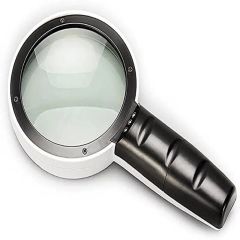 Nikula 3 LED'li 30X 110 mm Büyüteç  Takı, Okuma ve Para Kontrolü İçin  LED Işıklı | DT7666