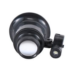 Nikula 20X Büyütmeli, Saat, Takı Onarımı İçin Cam Lensli Optik Işıklı Göz Büyüteç MG13B-9A