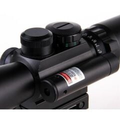 Nikula 3.5-10x40 Zoomlu Av Tüfeği Dürbünü Tüfek Lazerli Dürbün