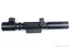 Spike 3-9x32EG Zoomlu Av Tüfeği Dürbünü Tüfek Çift Işık Kaynaklı