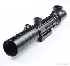 Spike 3-9x32EG Zoomlu Av Tüfeği Dürbünü Tüfek Çift Işık Kaynaklı