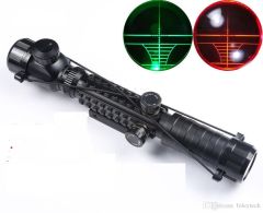 Spike 3-9x32EG Zoomlu Av Tüfeği Dürbünü Tüfek Çift Işık Kaynaklı