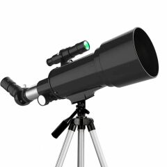 Nikula 400x70mm Açıklıklı Refrakter Teleskop (15x-150x), Telefon Adaptörlü Reflex