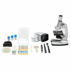 Nikula 50x-100x-200x-400x-600x Çocuklar İçin Eğitici Projektörlü Mikroskop Seti