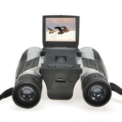 Nikula 12x32 Zoom Dijital Dürbün Teleskop Kamera 5MP CMOS Sensör 2.0 İnç TFT Ekran Full HD 1080P DVR Fotoğraf ve Video Kayıt USB Dürbün