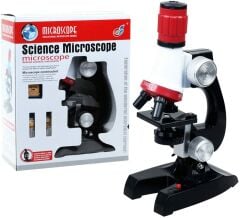 Nikula Eğitici Mikroskop Kiti Zoom Led Işıklı 100x 400x 1200x ST1200X