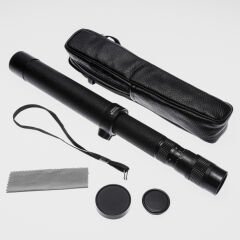 Baigish 8-24x40 Tek Gözlü Korsan Dürbün - Süper Zoomlu - Deri Çantalı