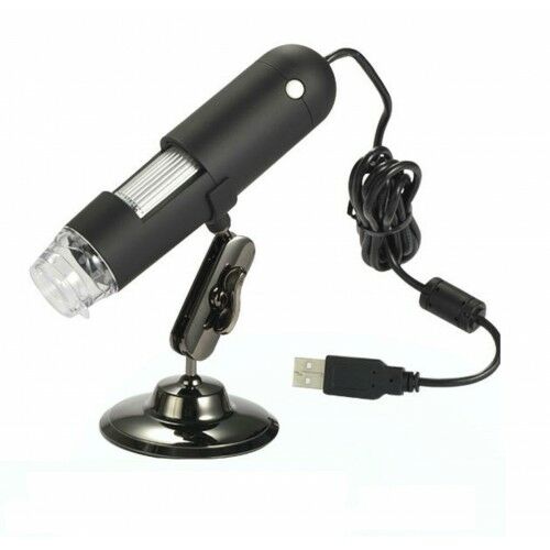 Nikula 50x1000x 1.3 MP USB Dijital Mikroskop - Ayarlanabilir 8 LED, 500x Büyütme, Fotoğraf ve Video Kaydı