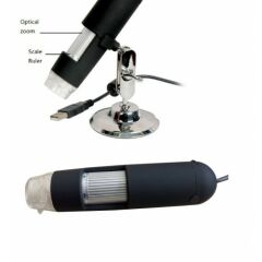 Nikula 50x1000x 1.3 MP USB Dijital Mikroskop - Ayarlanabilir 8 LED, 500x Büyütme, Fotoğraf ve Video Kaydı