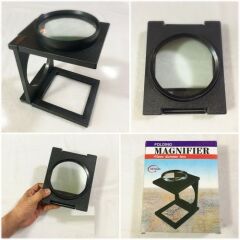 Nikula Masa Üstü Katlanır Büyüteç - 110 mm Lens Çapı