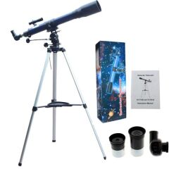Nikula 78-79100 Astronomik Teleskop - 70mm Diyafram, 900mm Odak, 3 Oküler, 3x Barlow Lensli