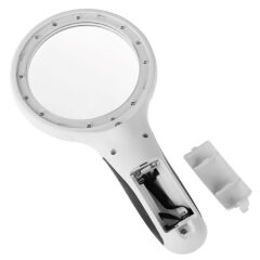 Nikula 3x75mm & 10x19mm El Büyüteç - 8 Led Işıklı, Takı, Okuma ve Para Kontrolü İçin