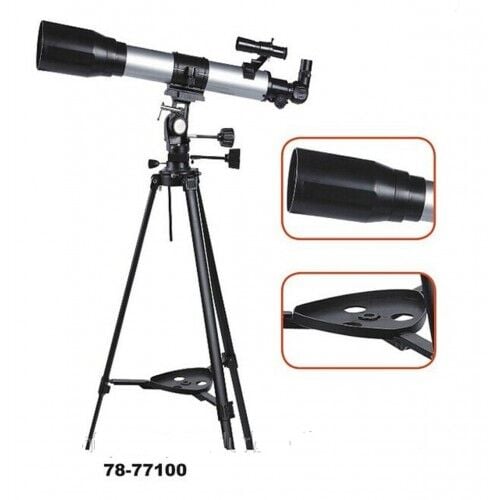 Nikula 78-77100 Astronomik Teleskop - 70mm Diyafram, 700mm Odak, 3 Oküler, 3x Barlow Lensli