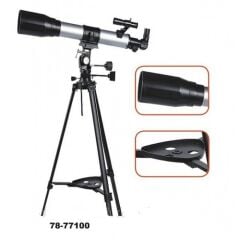 Nikula 78-77100 Astronomik Teleskop - 70mm Diyafram, 700mm Odak, 3 Oküler, 3x Barlow Lensli