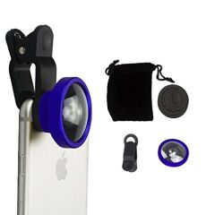 Nikula 0.4x Süper Geniş Açı Özçekim Kamera Lens - Tüm Telefonlarla Uyumlu Klipsli Tasarım