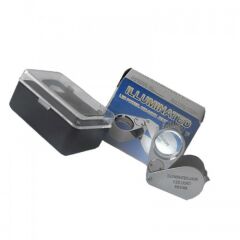 Nikula Metal Gövdeli Işıklı Lup 30x21