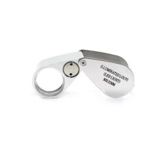 Nikula Metal Gövdeli Işıklı Lup 30x21