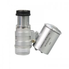 Nikula 60x Mini Mikroskop No:9882 - Işıklı Taşınabilir Mikroskop