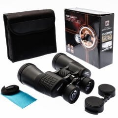 Mentch 7x50 WA Su Geçirmez El Dürbünü- Geniş Ön Mercek - 1000m/56m - Siyah
