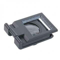 Nikula 8x - 25x25 mm Full Çelik Kaplı Katlamalı Büyüteç (TH-9005B)