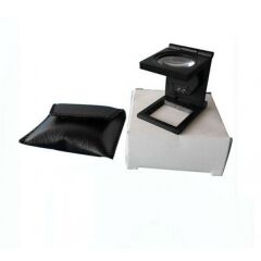Nikula 8x - 25x25 mm Full Çelik Kaplı Katlamalı Büyüteç (TH-9005B)