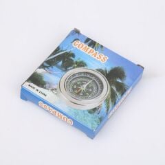 Nikula Yuvarlak Metal Kasa Pusula 80mm