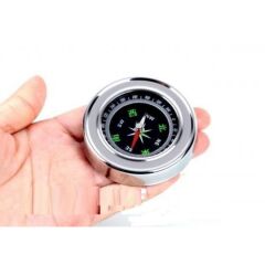 Nikula Yuvarlak Metal Kasa Pusula 60mm - Kompakt, Dayanıklı ve Şık Tasarım