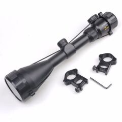 Nikula 3-9x56eg Tüfek Dürbünü Çift Işık Kırmızı ve Yeşil Kaynaklı Zoomlu - Hassas Atışlar İçin Güçlü Optik Performans