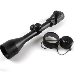 Nikula 3-9x56eg Tüfek Dürbünü Çift Işık Kırmızı ve Yeşil Kaynaklı Zoomlu - Hassas Atışlar İçin Güçlü Optik Performans