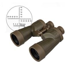 Military 10x50 Su Geçirmez - Perma Focus - Otomatik Netleme - Telemetre - Askeri