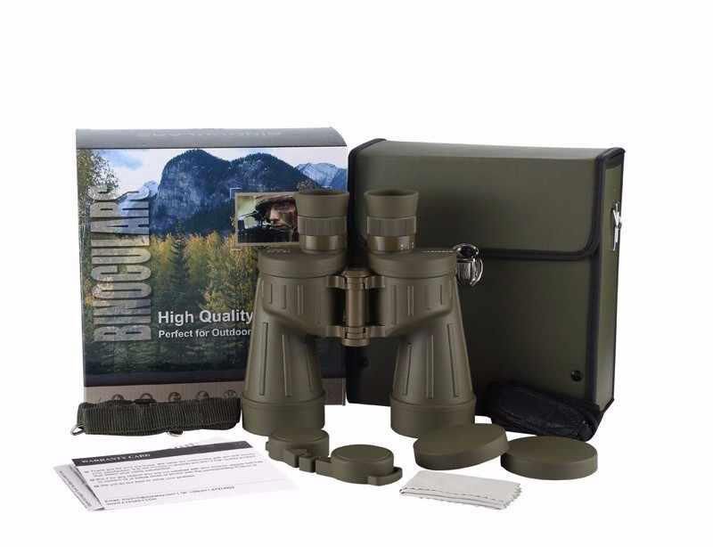 Military 10x50 Su Geçirmez - Perma Focus - Otomatik Netleme - Telemetre - Askeri